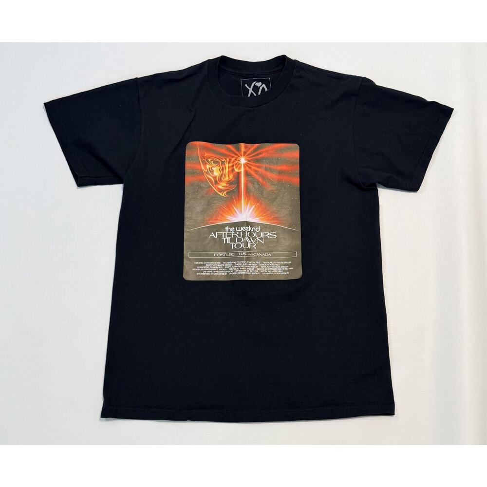 The Weeknd XO Shirt Mens Medium Black After Hours Til Dawn Tour Tee Graphic